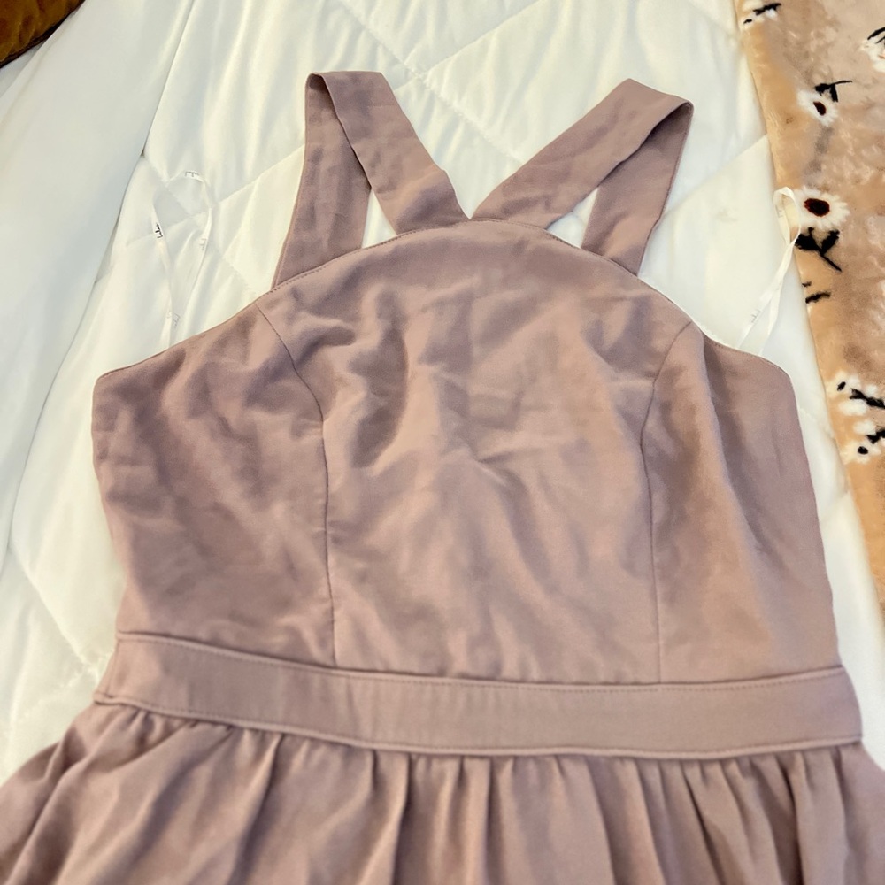 Lulus Soft Mauve Pink Medium Formal Sleeveless Dress